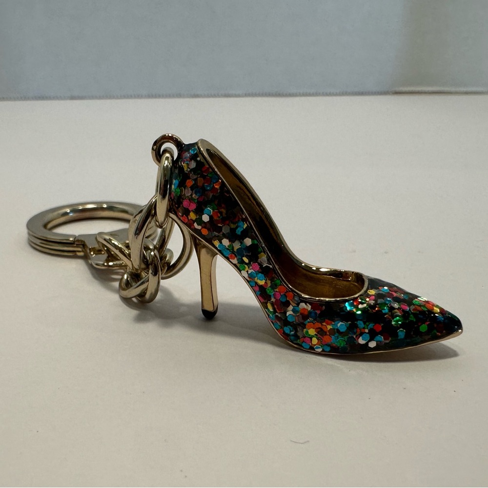Kate Spade high heel keychain.